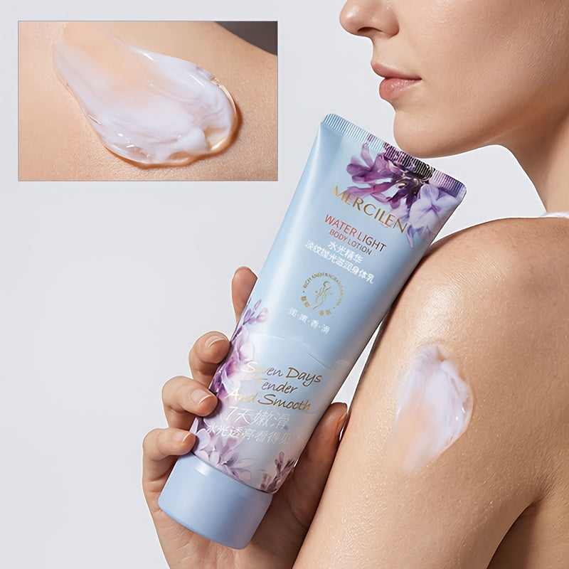 MERCILEN Water-Glow Essence Body Lotion, Containing Nicotinamide, Comfrey Nut Oil And Squalane for Deep Hydration And Skin Firming in a Two-In-One Formula for Nourishment, Brightening And Firming. Suitable for Daily Care