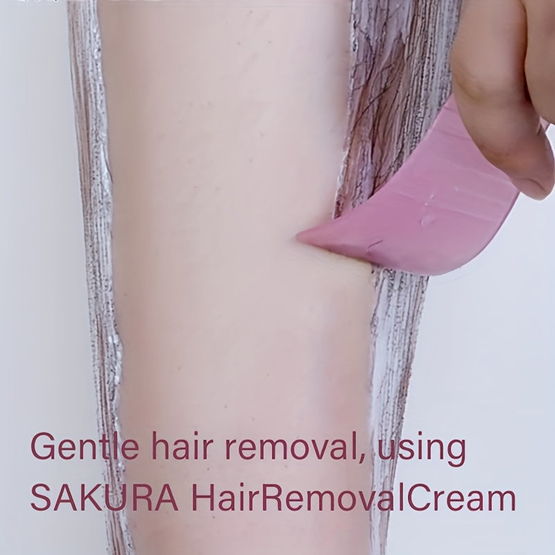 Instant Clean, Instant Smoothness - Women's Cherry Blossom Scented Intensive Hair Removal Cream 50g. Gentle Ingredients, Painless and Non-irritating Hair Removal. Quick 5-minute Hair Removal Without Damaging the Skin. Instant Hair Removal
