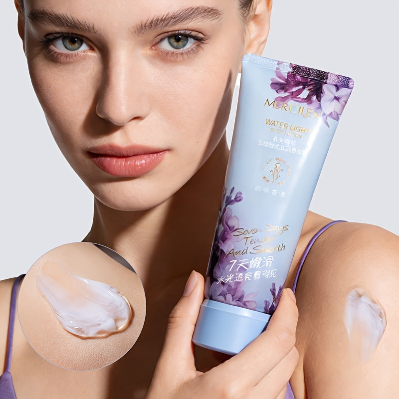 MERCILEN Water-Glow Essence Body Lotion, Containing Nicotinamide, Comfrey Nut Oil And Squalane for Deep Hydration And Skin Firming in a Two-In-One Formula for Nourishment, Brightening And Firming. Suitable for Daily Care
