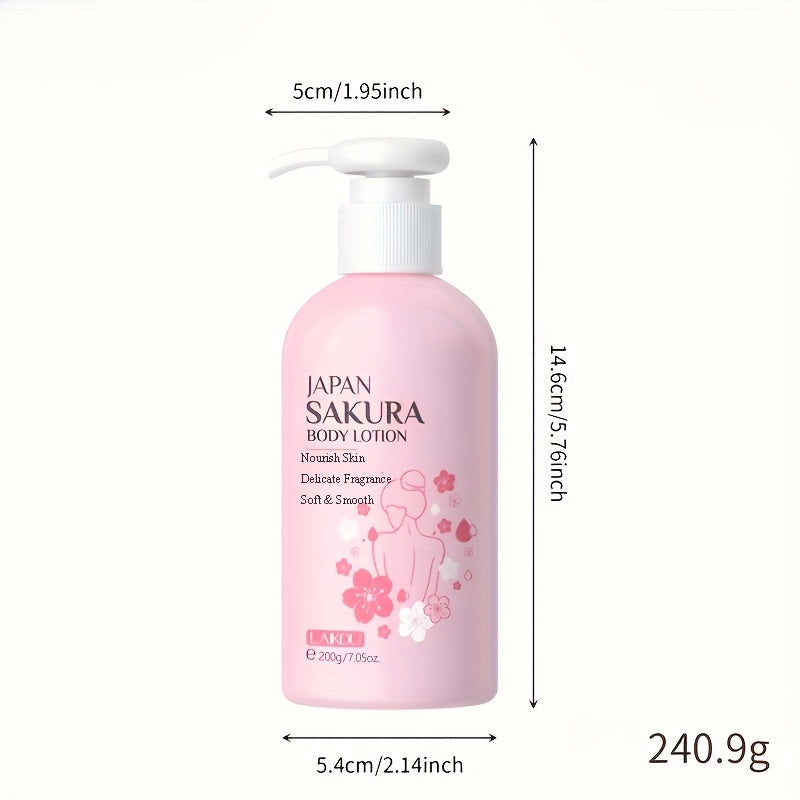 Cherry Blossom Body Cream, a Hydrating Lotion Perfect for Everyday Skincare, Ideal for Holiday Presents And a Wonderful Gift Option for New Year And Valentine'S Day