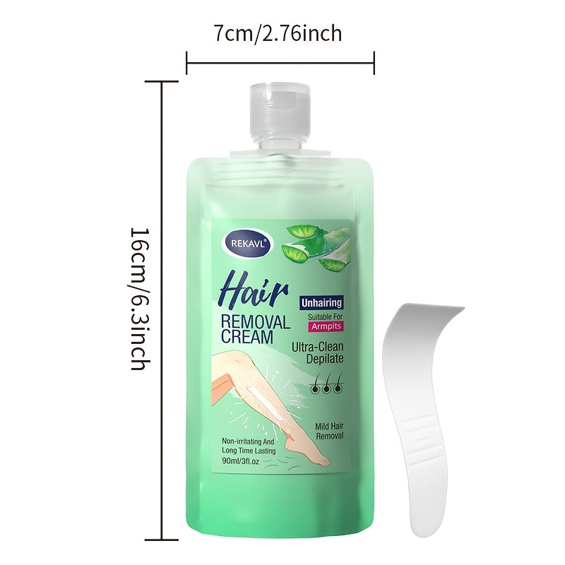 Leg Ultra-Clean Hair Removal Cream Fast Clean Long-Lasting Summer Hair Removal No Black Spots Multi-Area Use with Scraper Gentle Hair Removal with Aloe Vera Coconut Oil Plant-Based Ingredients Underarm Legs Hands Arms Body Intimate Full Body Hair Re
