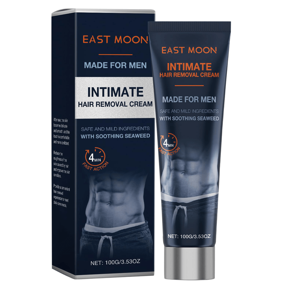 Men'S Depilatory Hair Care Cream, Body for Smooth Skin, Gentle Skin Care for Legs, Chest, Back And Underarm, 3.38oz
