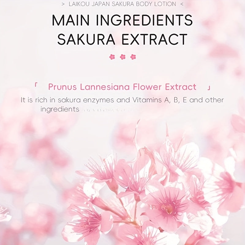 Cherry Blossom Body Cream, a Hydrating Lotion Perfect for Everyday Skincare, Ideal for Holiday Presents And a Wonderful Gift Option for New Year And Valentine'S Day