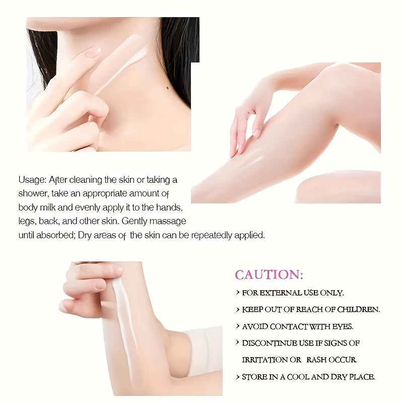 Niacinamide Body Lotion 250g, Containing Niacinamide, Hyaluronic Acid, Calendula, Can Moisturize Skin. The Ingredients Are Mild and Suitable for All Skin Types