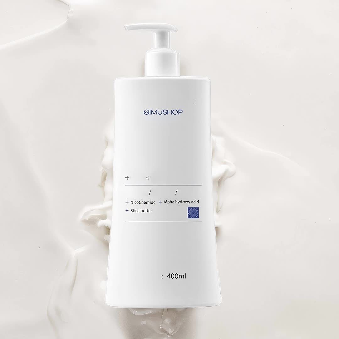 13.53oz Nicotinamide Fruit Acid Essence Body Lotion Moisturizing and Moisturizing Autumn and Winter Women's and Men's Skin Drying and Moisturizing Lotion Men's and Women's Skin Beautifying and Fragrant Avocado Extract