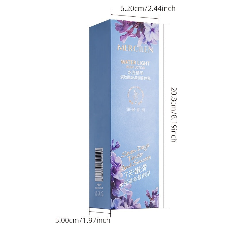 MERCILEN Water-Glow Essence Body Lotion, Containing Nicotinamide, Comfrey Nut Oil And Squalane for Deep Hydration And Skin Firming in a Two-In-One Formula for Nourishment, Brightening And Firming. Suitable for Daily Care